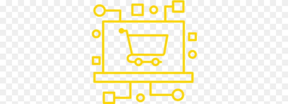 An Icon With A Shopping Cart Illustration, Scoreboard, Device, Grass, Lawn Free Transparent Png