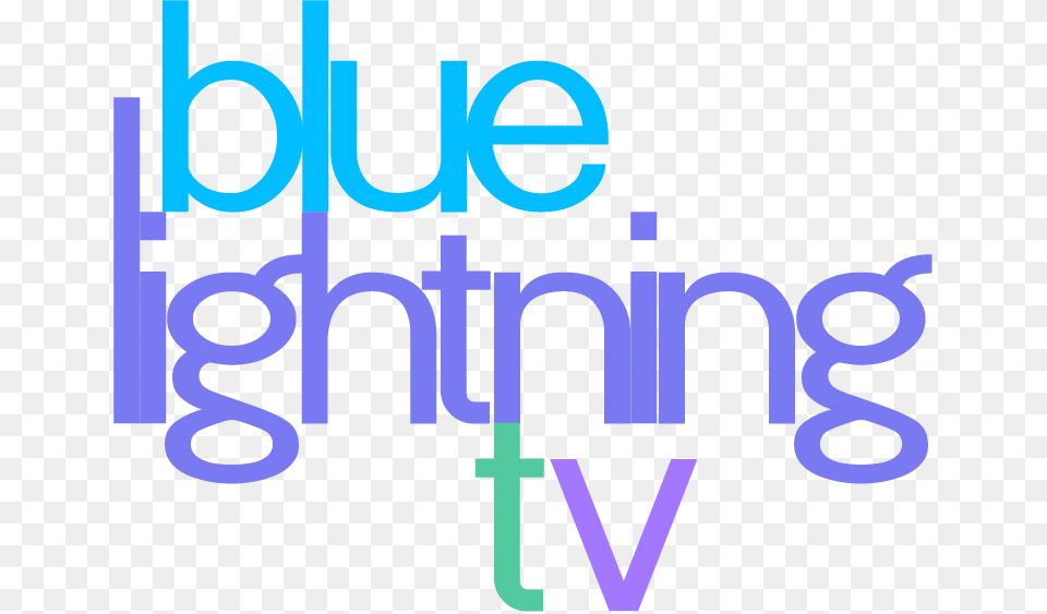 An Idea For A New Blue Lightning Tv Logo By Dledeviant D9wpzpu Graphic Design, Text Free Png Download