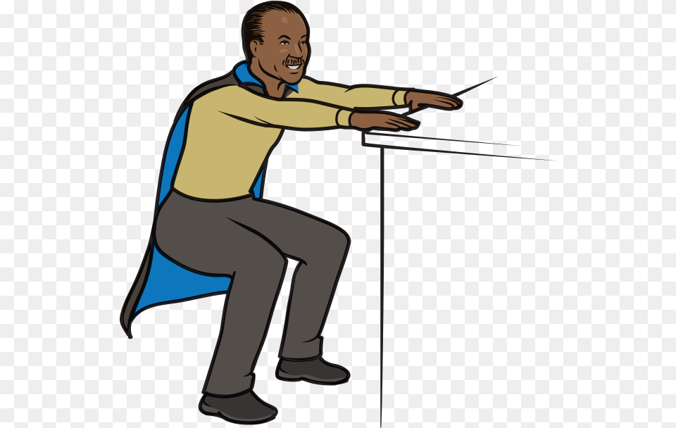 An Illustration Of Actor Billy Dee Williams Performing Cartoon, Adult, Male, Man, Person Png
