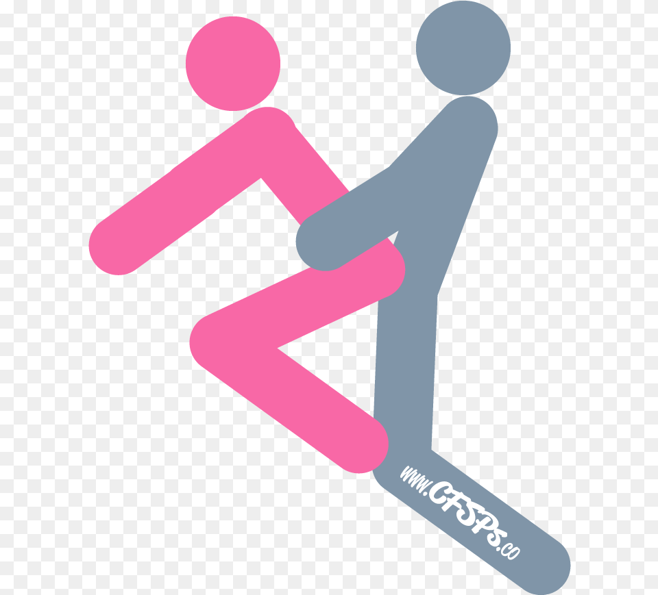 An Illustration Of The Stair Master Sex Position Rear Entry Position In Sex, Sign, Symbol Free Png