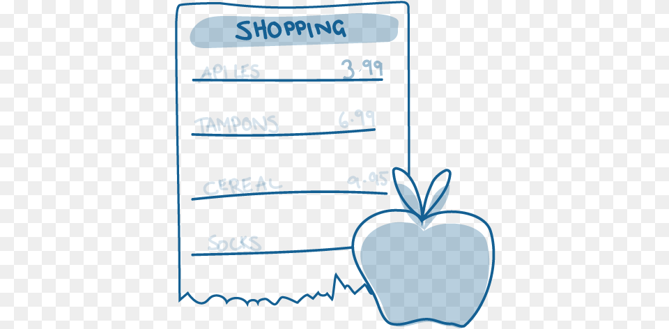 An Illustration Of Two Apples Sitting Next To A Paper Apple, Text, Cup Free Transparent Png