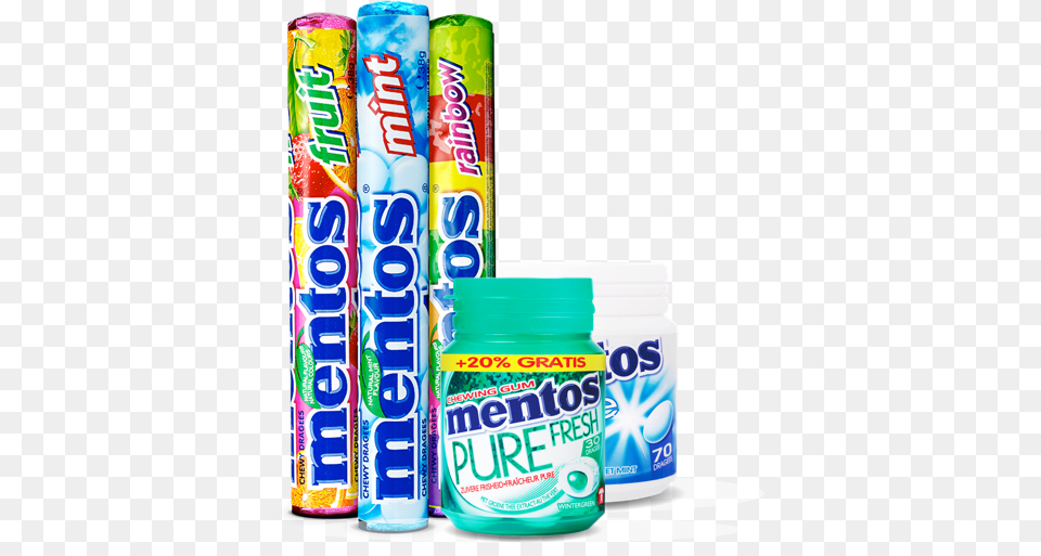An Mentos Perfetti Van Melle Brand, Gum, Can, Tin, Cricket Png Image