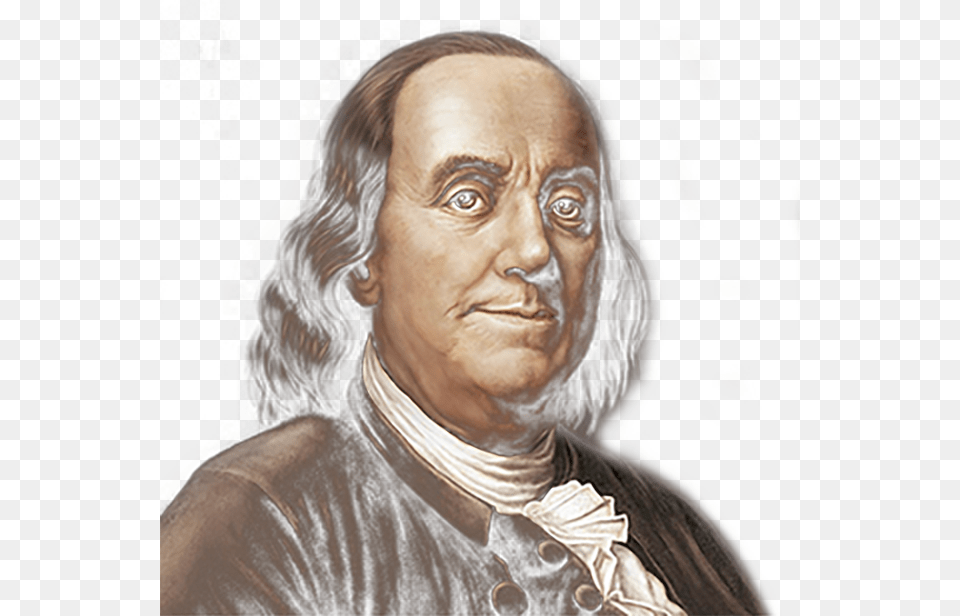 An Of Benjamin Franklin An Of Benjamin Self Portrait, Adult, Photography, Person, Painting Png Image