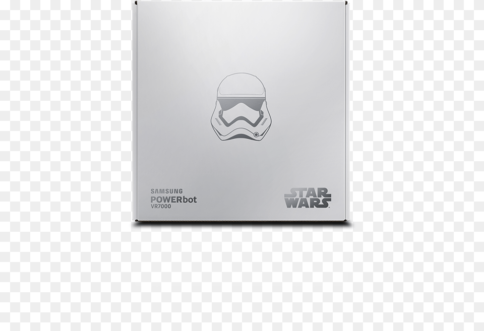 An Image Shows The Packaging For Both The Darth Vader Samsung Vr7000 Powerbot, White Board, Paper Free Transparent Png