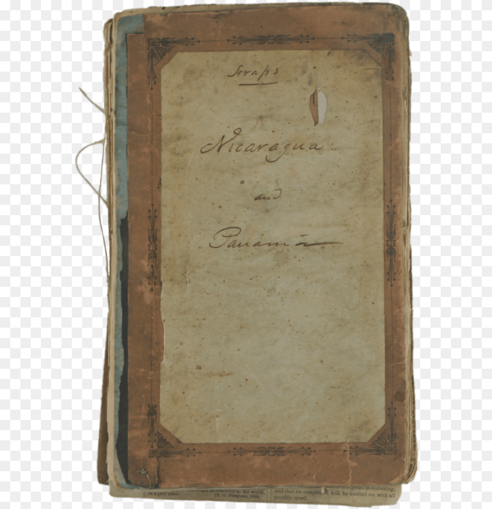 An Important Scrapbook Relating To The Opening Of Pacific Wood, Book, Diary, Page, Publication Png