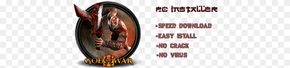 An Interesting Add On To The Game God Of War 3 Pc Download Monster Hunter World Pc Download, Adult, Male, Man, Person Free Png
