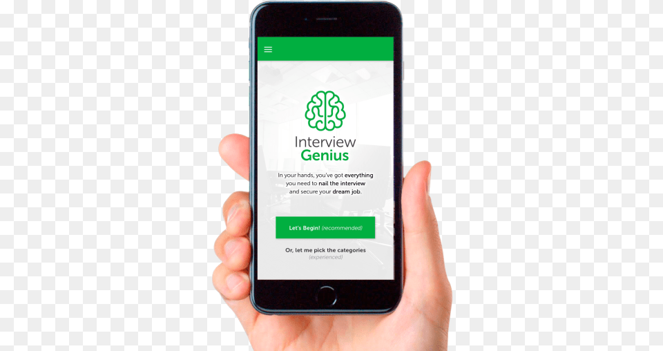 An Interview Prep App That Gives You An Advantage Iphone, Electronics, Mobile Phone, Phone Free Png