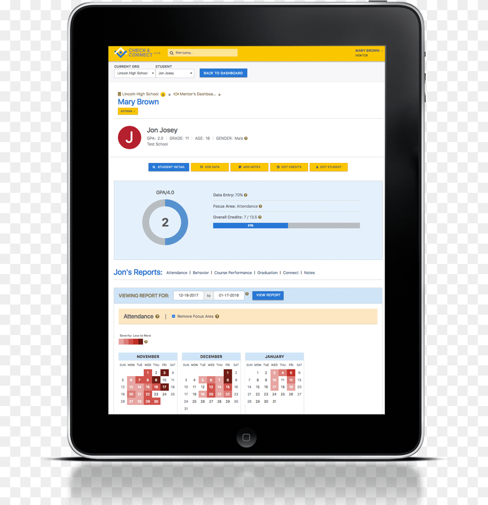 An Ipad Showing The Check Amp Connect Software Implementation Tablet Computer, Electronics, Tablet Computer Free Transparent Png