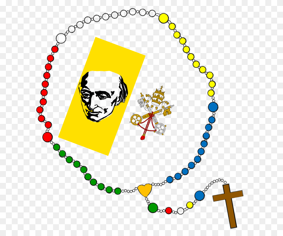 An October With Pope Francis A Rosary A Day We Are A Mission, Accessories, Symbol, Cross, Bead Necklace Png