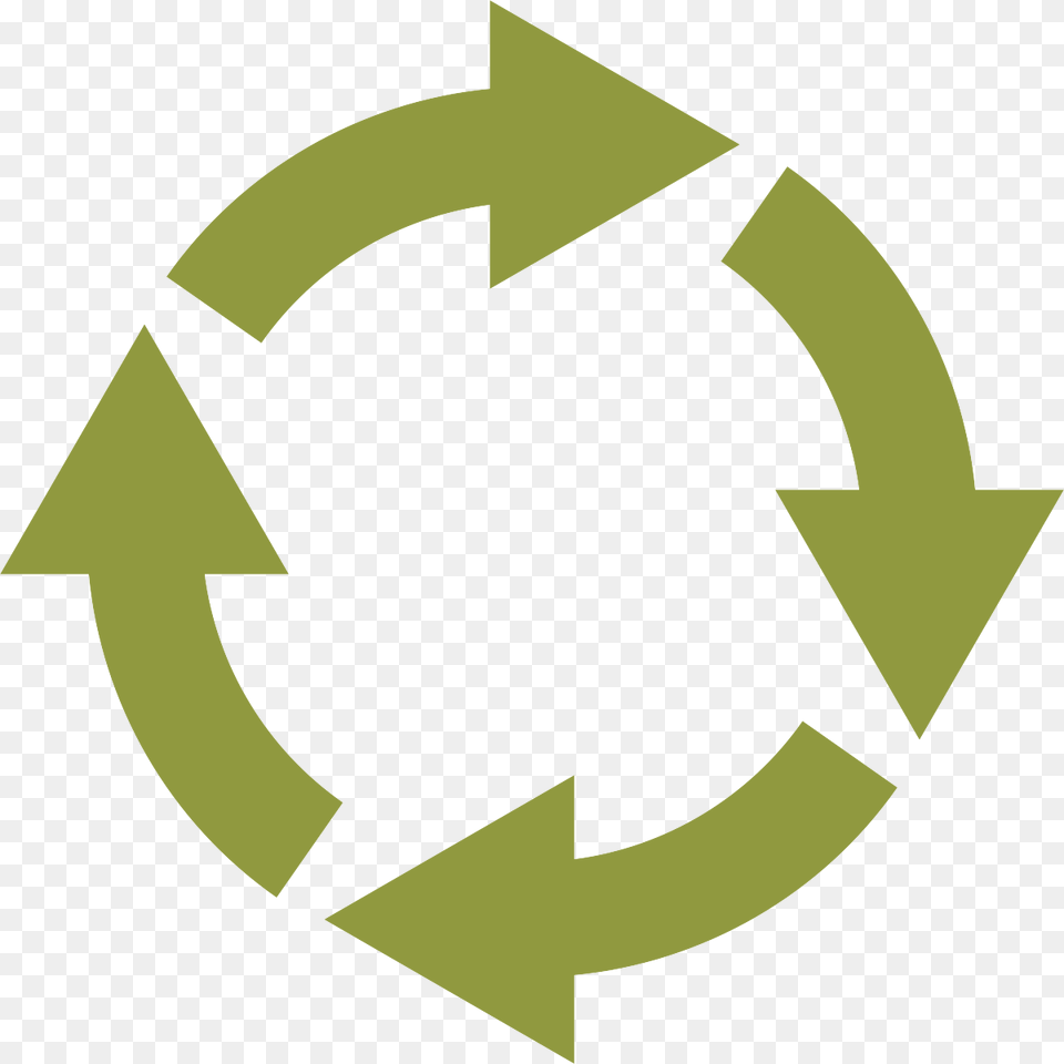 An Untapped Resource For University Waste Diversion Transparent Background Arrow Circle, Recycling Symbol, Symbol Free Png Download