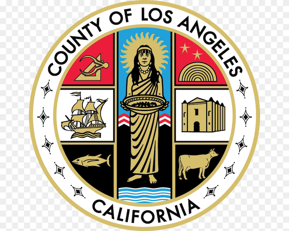 An Urban History County Of Los Angeles California, Symbol, Badge, Logo, Adult Free Transparent Png