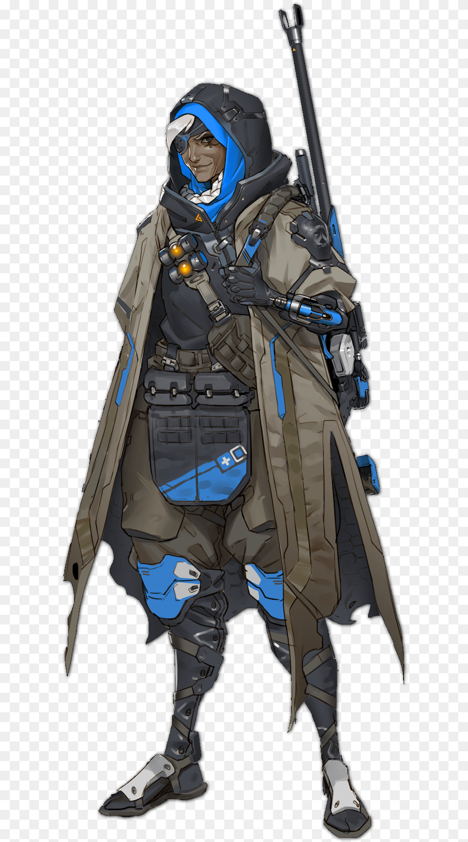 Ana Ana Overwatch Concept Art, Adult, Male, Man, Person Png