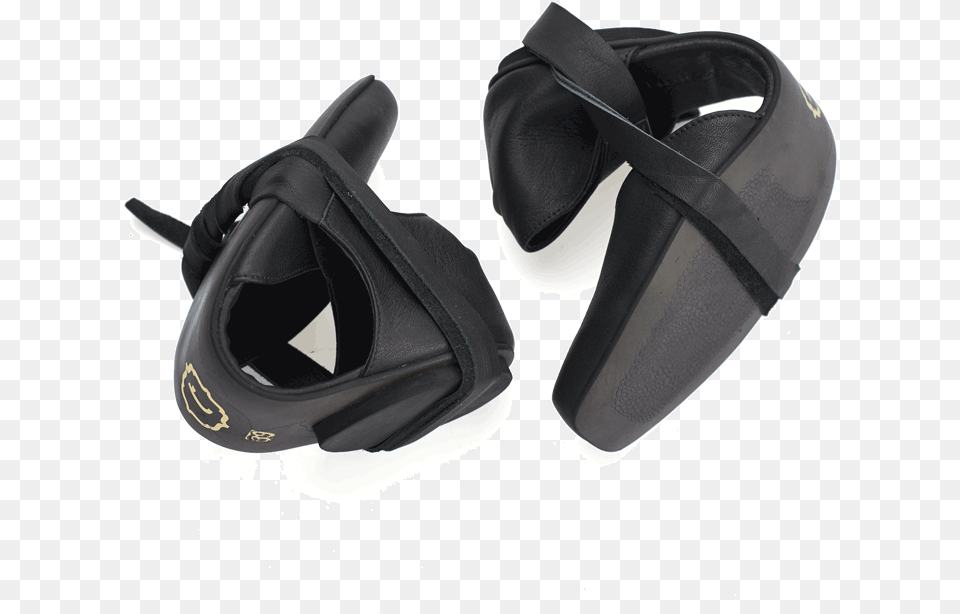 Ana Black Leather Ballerina Shoes, Accessories, Goggles, Helmet, Clothing Png Image