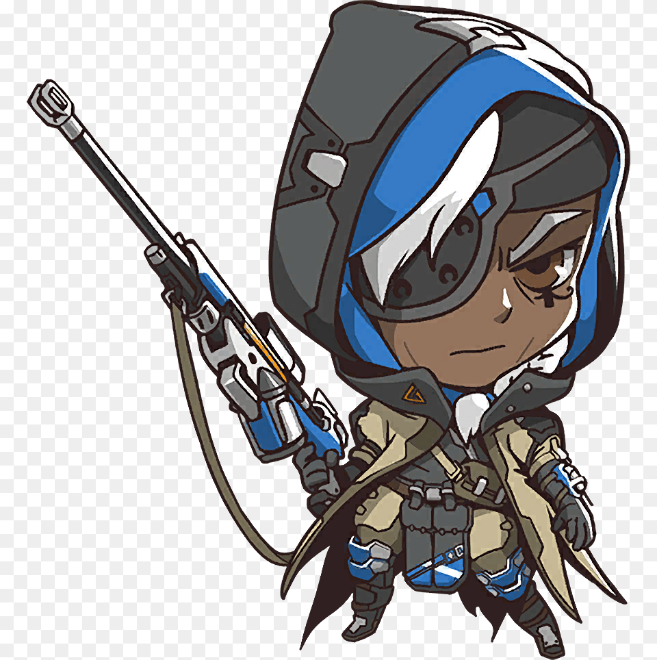 Ana Overwatch Image, Baby, Person, Face, Head Free Png
