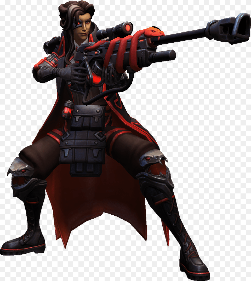 Ana Stand Ready Sidewinder Skin Heroes Of The Storm Ana Skins, Person, Face, Head, Clothing Png Image
