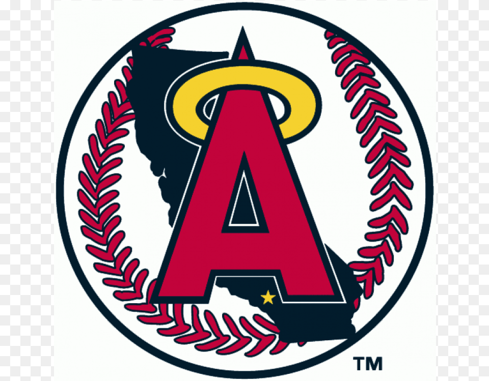 Anaheim Angels Logos Iron On Stickers And Peel Off La Angels Logo Sticker, Emblem, Symbol Free Transparent Png