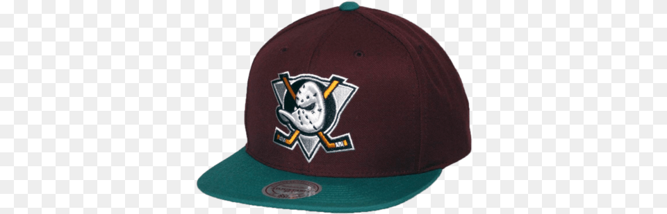 Anaheim Ducks Basic Logo Snapback Hat Anaheim For Baseball, Baseball Cap, Cap, Clothing, Hardhat Png