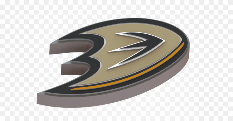 Anaheim Ducks Logo 3d Print Anaheim, Symbol, Emblem Free Png Download