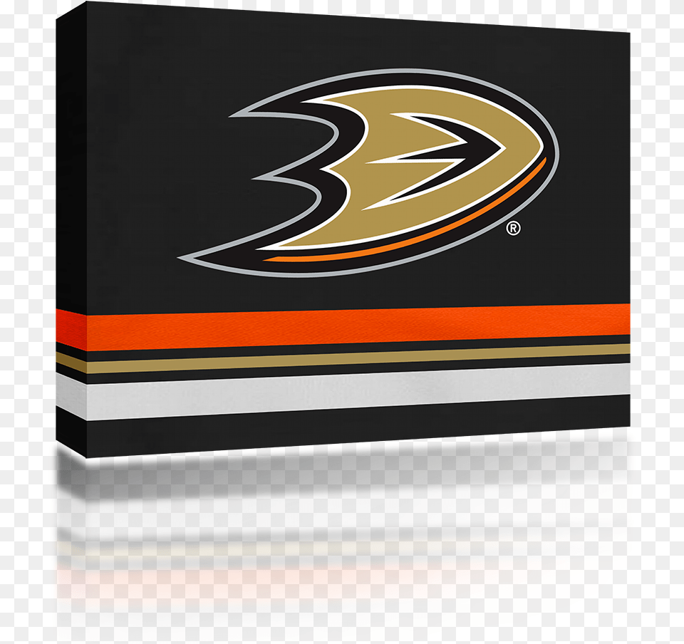 Anaheim Ducks Nhl Team Spirit Area Rug, Logo, Emblem, Symbol, Art Png Image