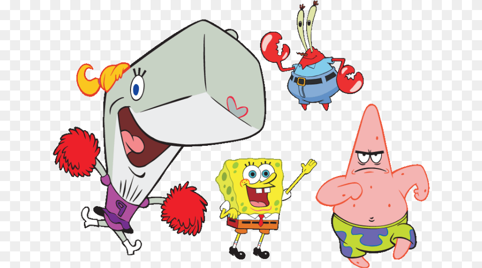 Anak Ni Mr Krabs, Baby, Person, Cartoon Free Png