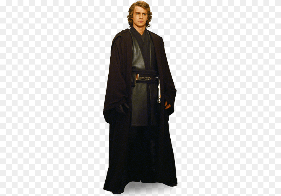 Anakin Anakin Skywalker, Clothing, Coat, Fashion, Adult Png Image