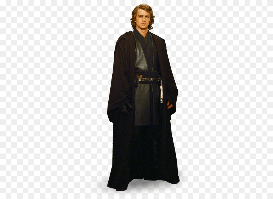 Anakin Skywalker Anakin Skywalker No Background, Clothing, Coat, Fashion, Adult Png Image