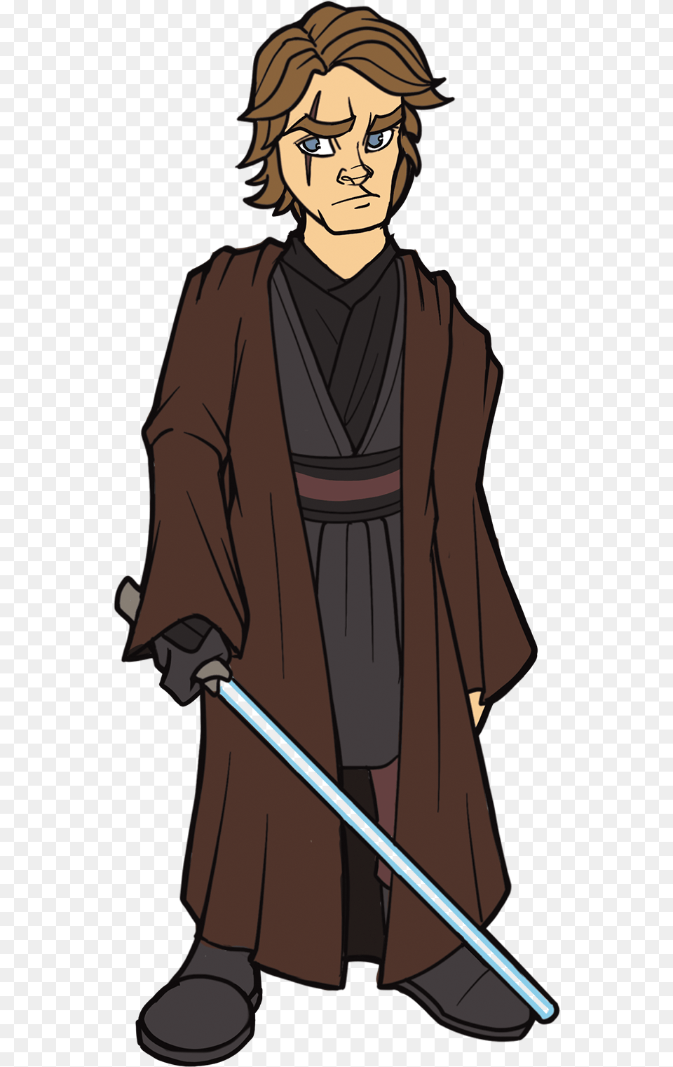 Anakin Skywalker Cartoon, Gown, Clothing, Dress, Fashion Png Image