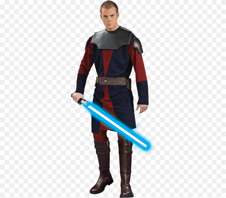 Anakin Skywalker Costume Boots Star Wars Clone Wars Anakin Outfit, Boy, Person, Male, Child Png Image