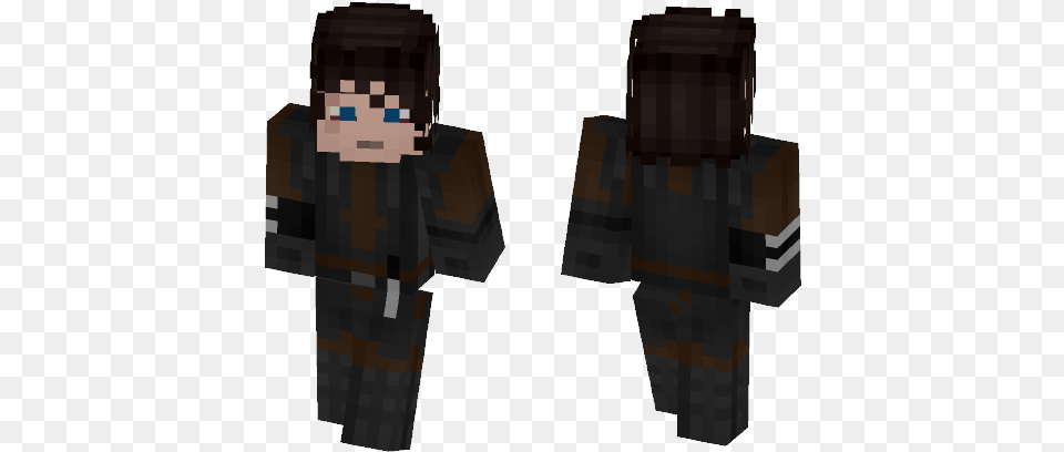 Anakin Skywalker Dark Blue Hair Girl Minecraft Skin, Person, Formal Wear, Fashion Free Png