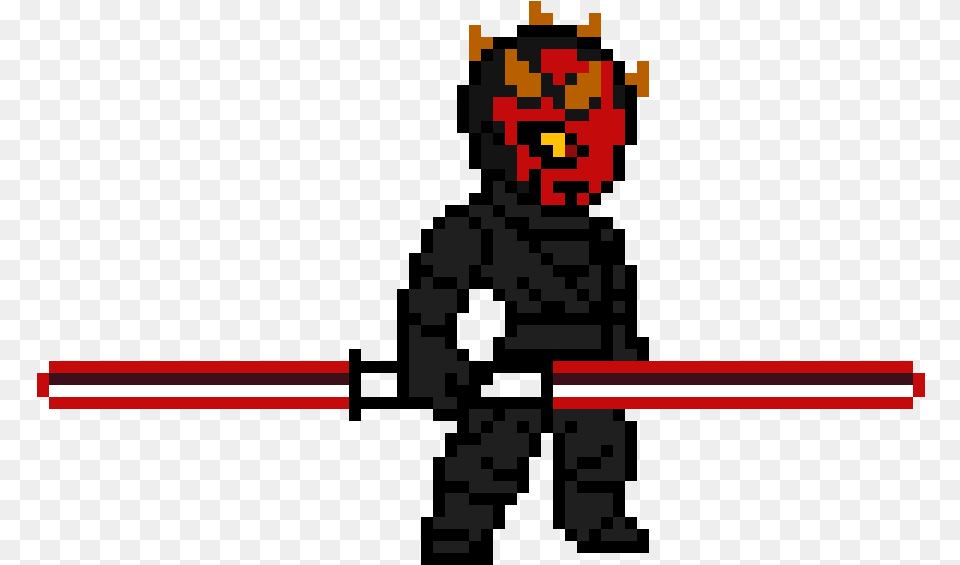 Anakin Skywalker Pixel Art Darth Maul Pixel Art, Qr Code Free Png