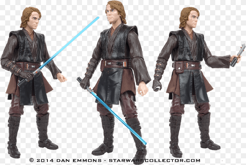 Anakin Skywalker Preview Images Star Wars Black Series Darth Vader, Jacket, Clothing, Coat, Sword Free Transparent Png