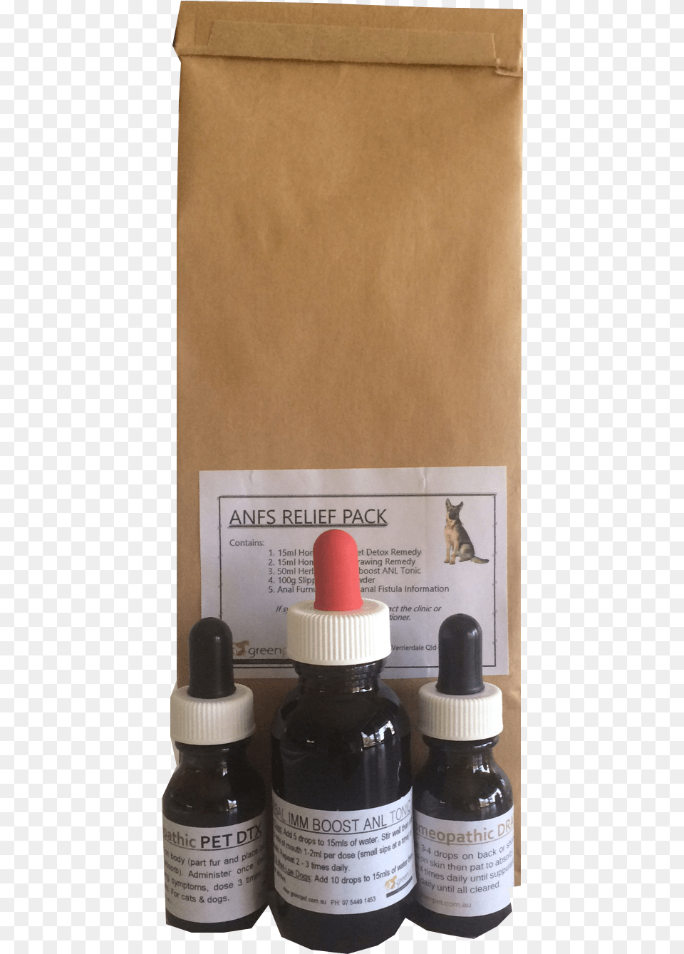 Anal Furunculosis Support Prescription Pack Wine Bottle, Ink Bottle, Animal, Canine, Dog Free Transparent Png