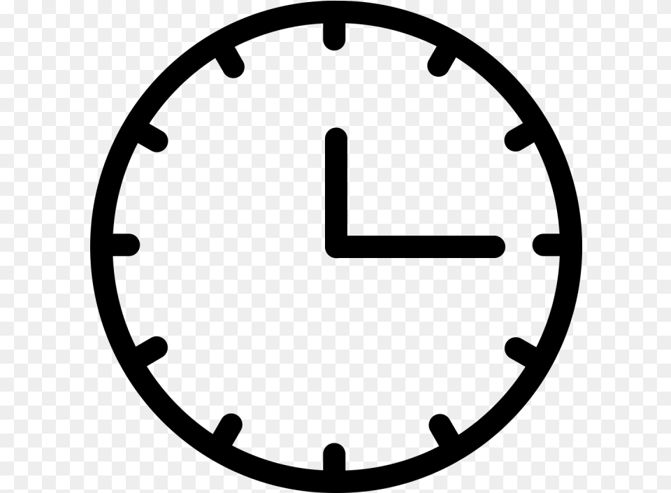 Analog Clock Vector White Clock Vector, Gray Free Png Download