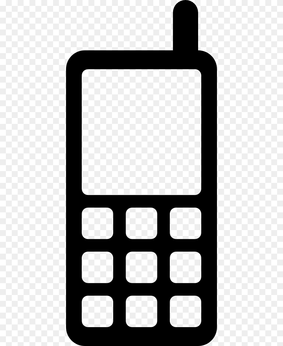 Analogue Mobile Phone, Electronics, Mobile Phone, Texting Free Png