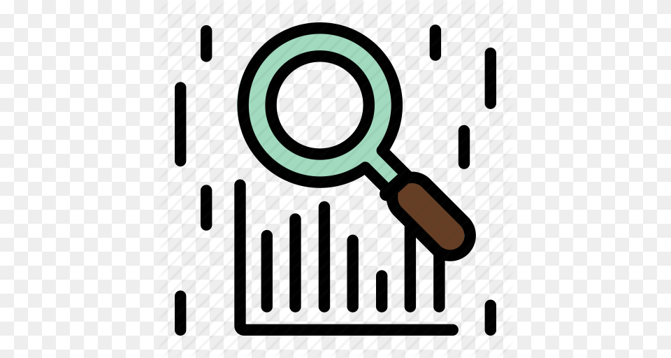 Analysis Report Research Search Statistics Zoom Icon, Magnifying Png Image