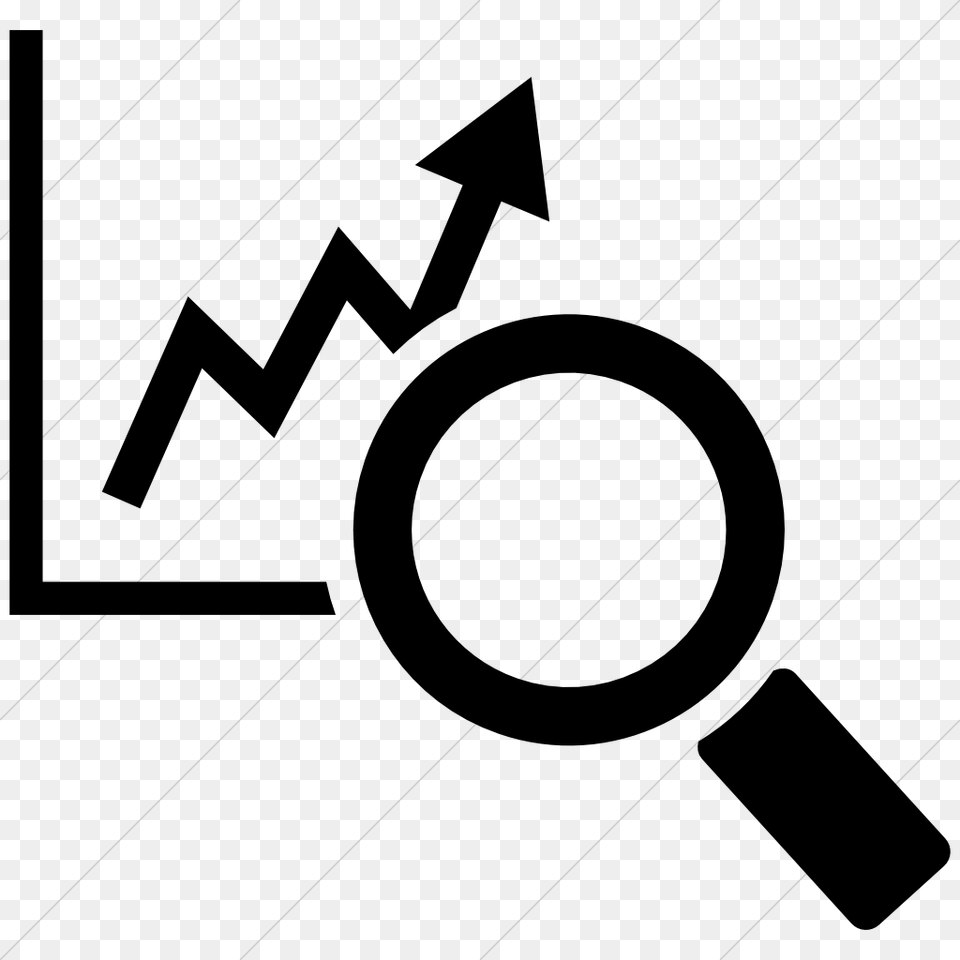 Analytic Icon Transparent Analysis Icon Free, Gray Png Image