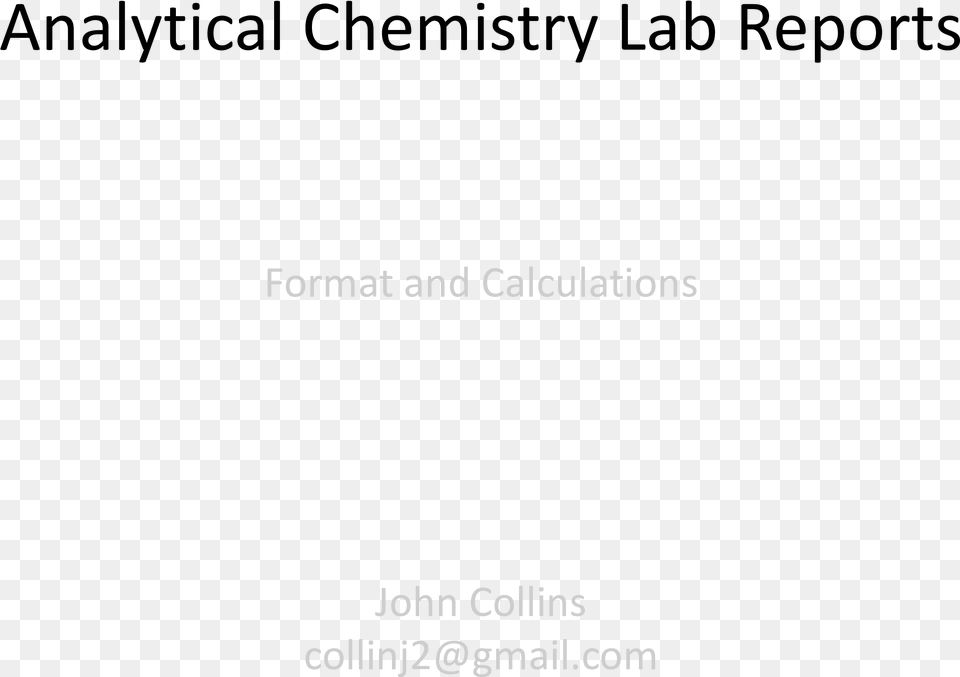 Analytical Chemistry Lab Report Main Image Chemistry Lab Title, Text, City Png