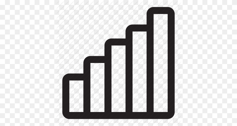 Analytics Bar Chart Graph Growth Statistics Icon, Gate Free Png