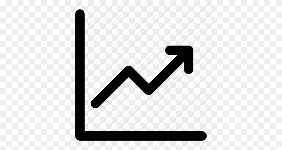 Analytics Graph Inflation Stock Exchange Icon, Symbol, Electronics, Hardware Free Transparent Png