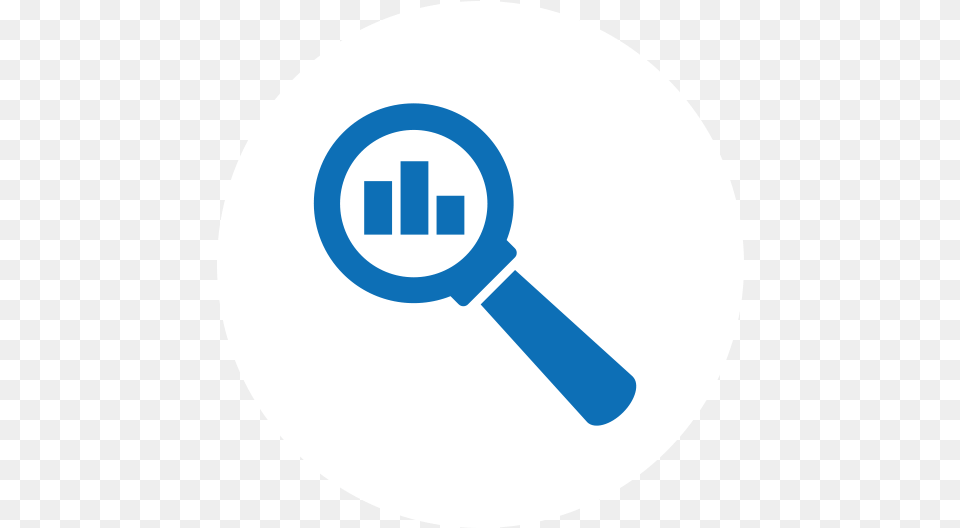 Analytics Icon Final Icon, Magnifying, Disk Free Transparent Png