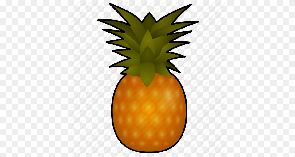 Ananas Cooking Food Fruit Pineapple Tropical Icon, Plant, Produce Free Png Download