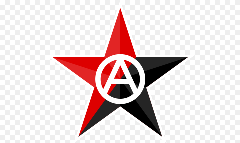 Anarchist Star Svg Star Logo Design, Star Symbol, Symbol, Animal, Fish Free Png