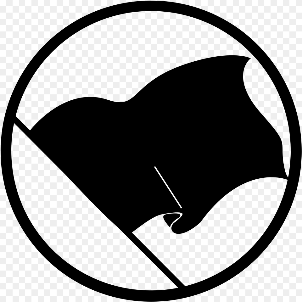 Anarchist Symbolism Anarchy Symbol Black Flag, Cutlery, Fork Png Image