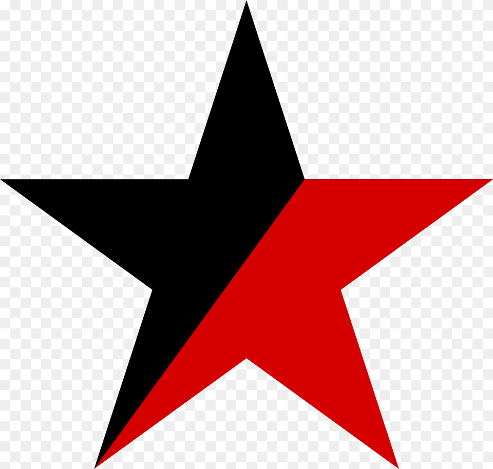 Anarcho Communism, Symbol, Star Symbol, Logo Png Image