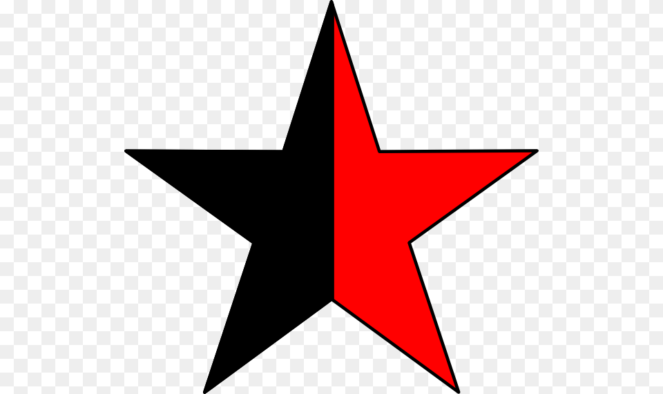 Anarcho Communism Clip Art, Star Symbol, Symbol Png