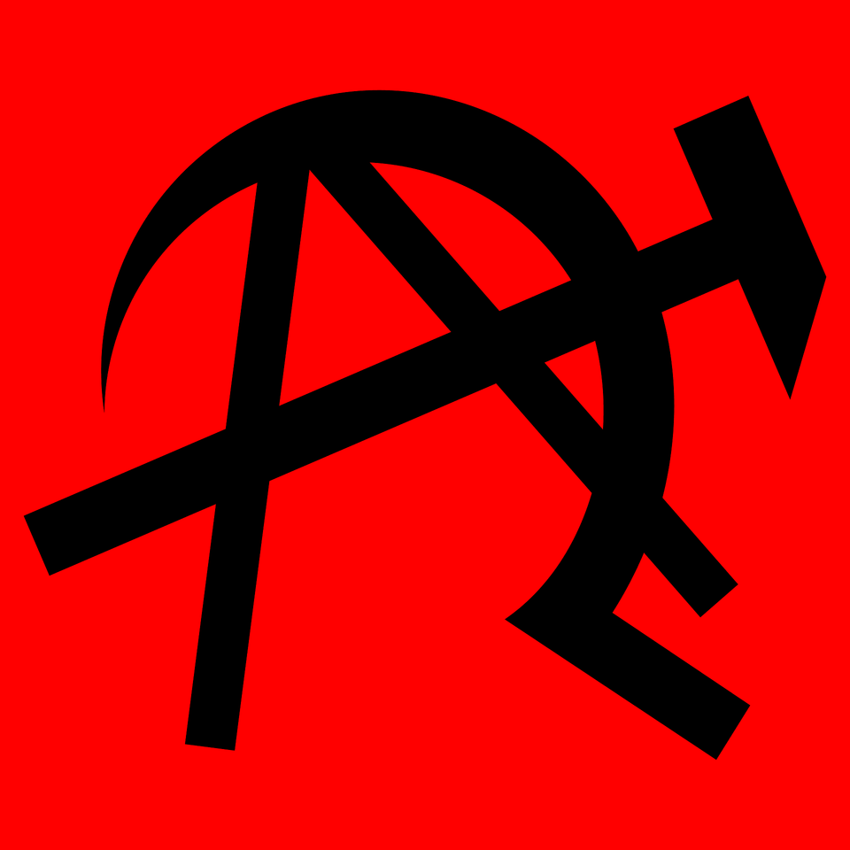 Anarcho Communism Clipart, Symbol, Cross, Emblem Free Transparent Png