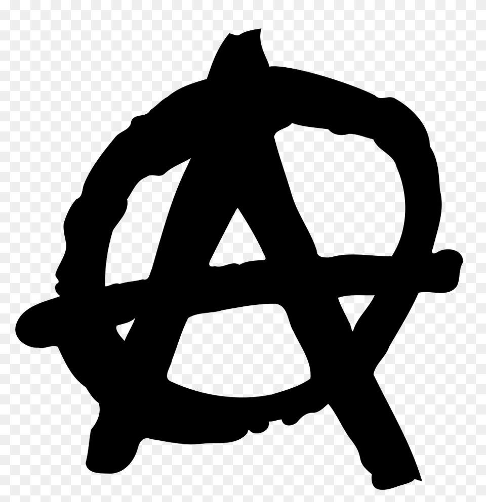 Anarchy, Gray Free Png Download