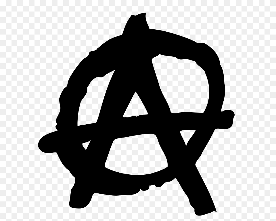 Anarchy, Gray Png Image