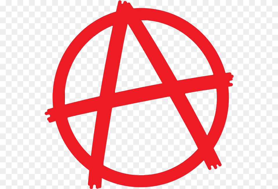 Anarchy, Symbol, Sign, Cross Free Transparent Png