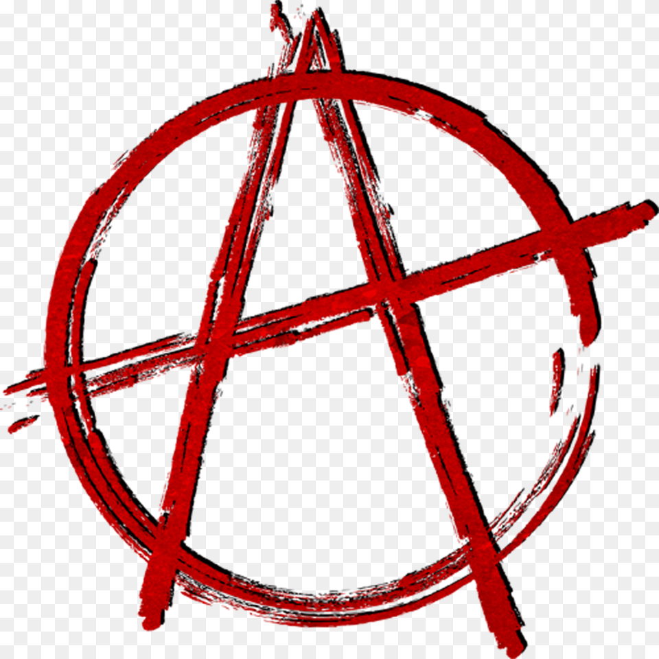 Anarchy, Machine, Wheel, Symbol Png Image